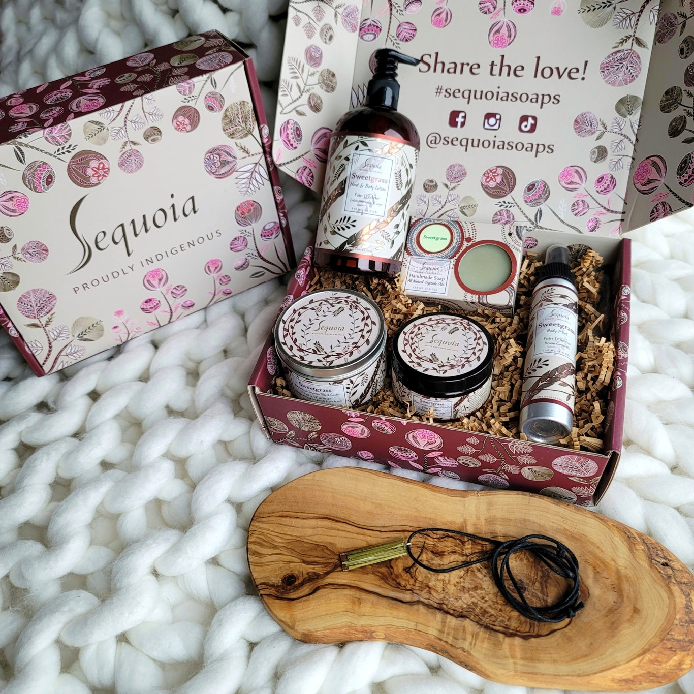 Sequoia - Coffret cadeau Foin d'odeur