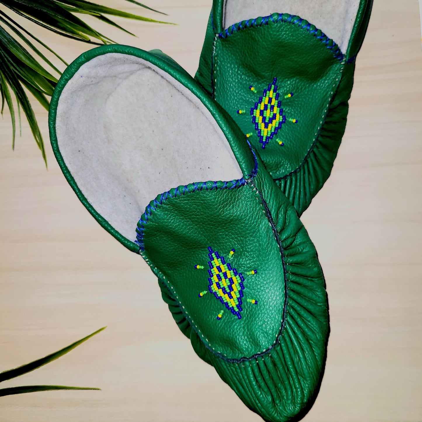 Mocassins verts - Anita Lalo