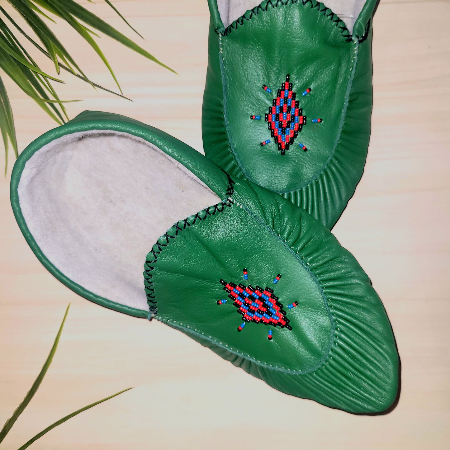 Mocassins verts - Anita Lalo