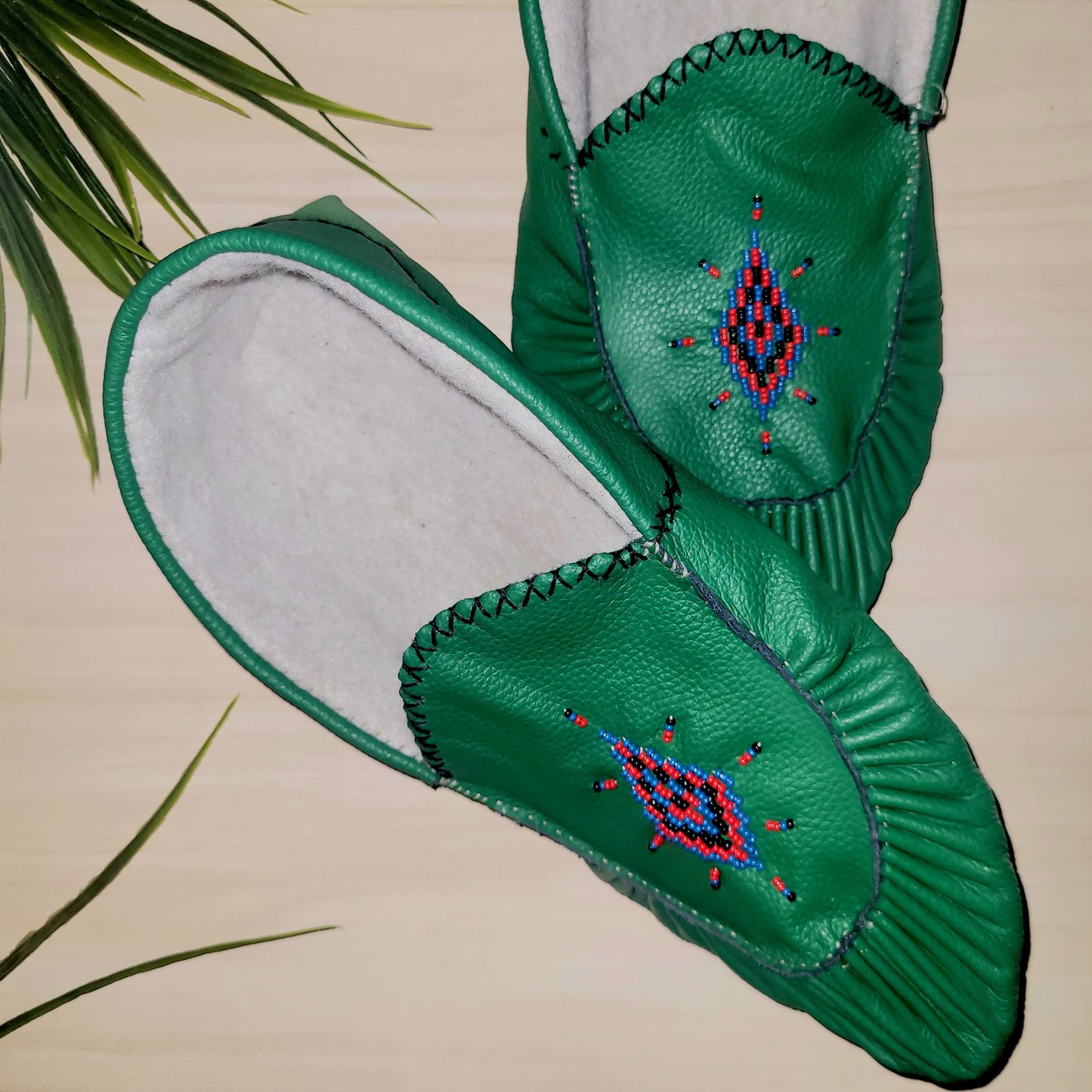 Mocassins verts - Anita Lalo