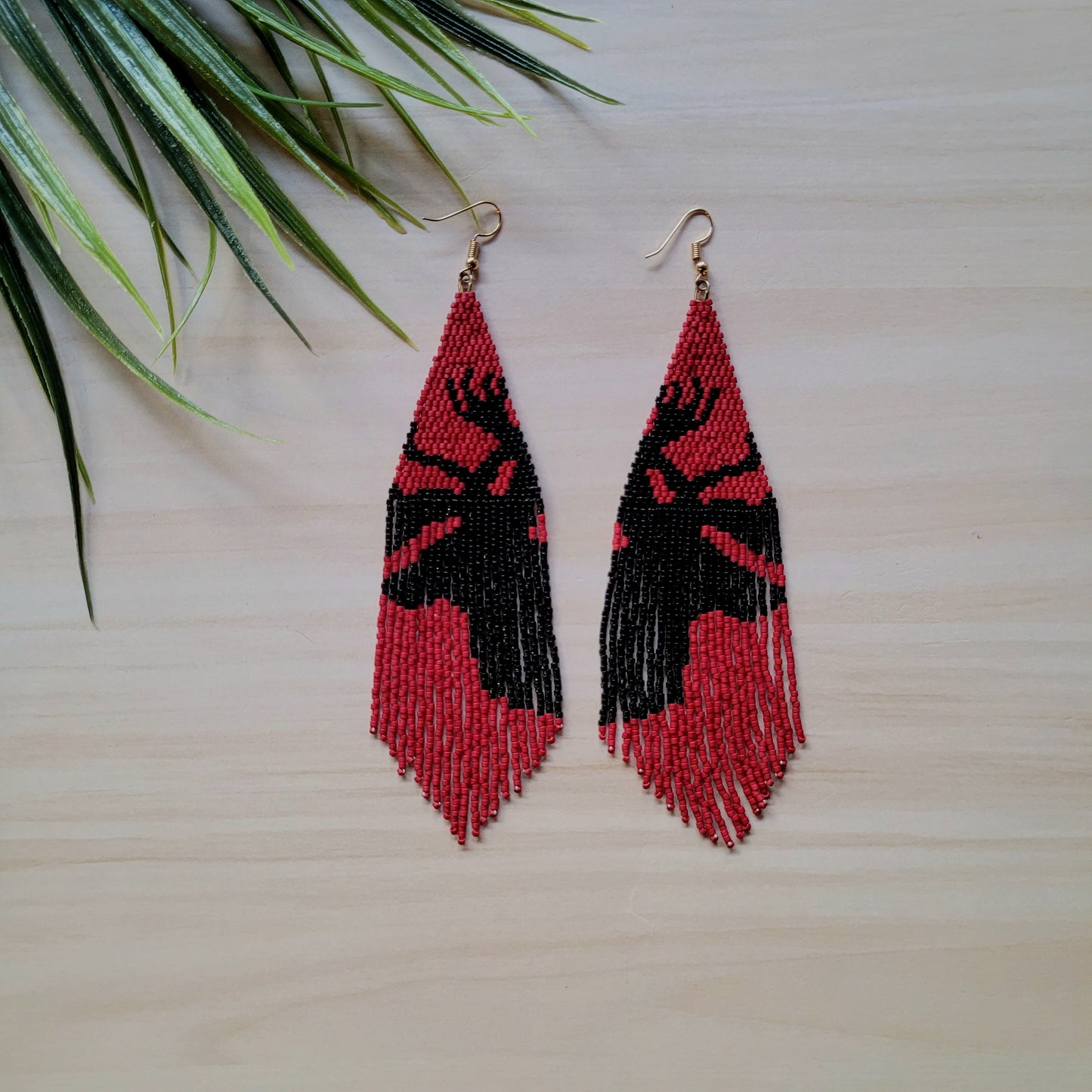 Boucles d'oreilles de cerf - Matsheshu créations