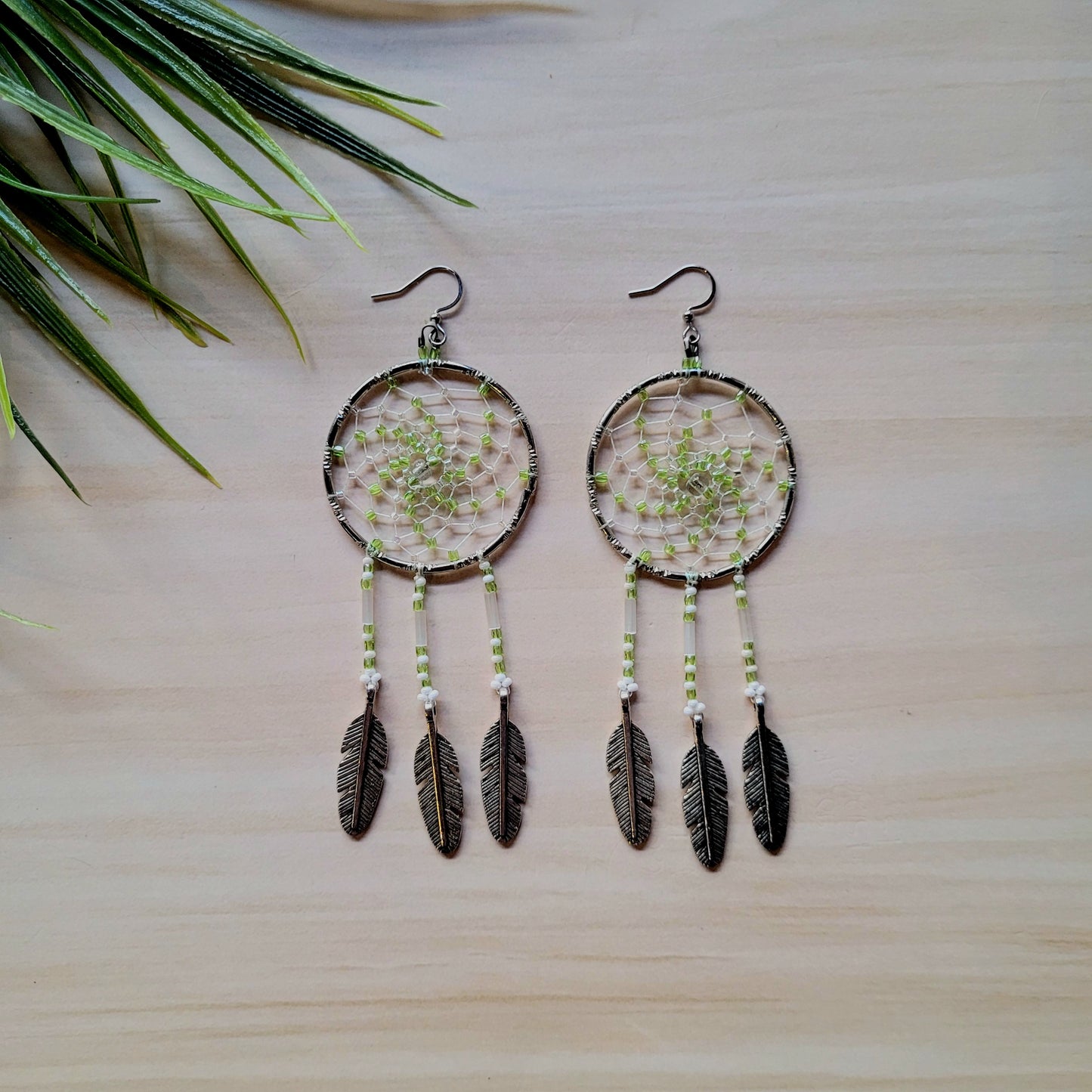 Dream catcher earrings - Matsheshu creations