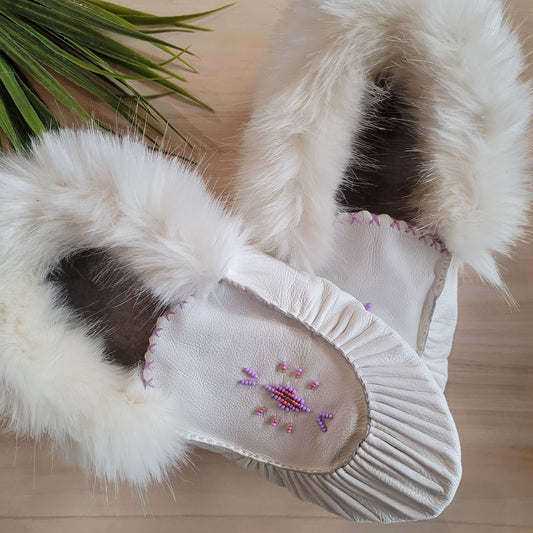 Mocassins blancs - Anita Lalo