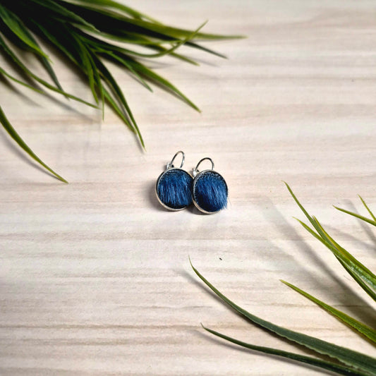 Boucles d'oreilles boutons - Pacha's project