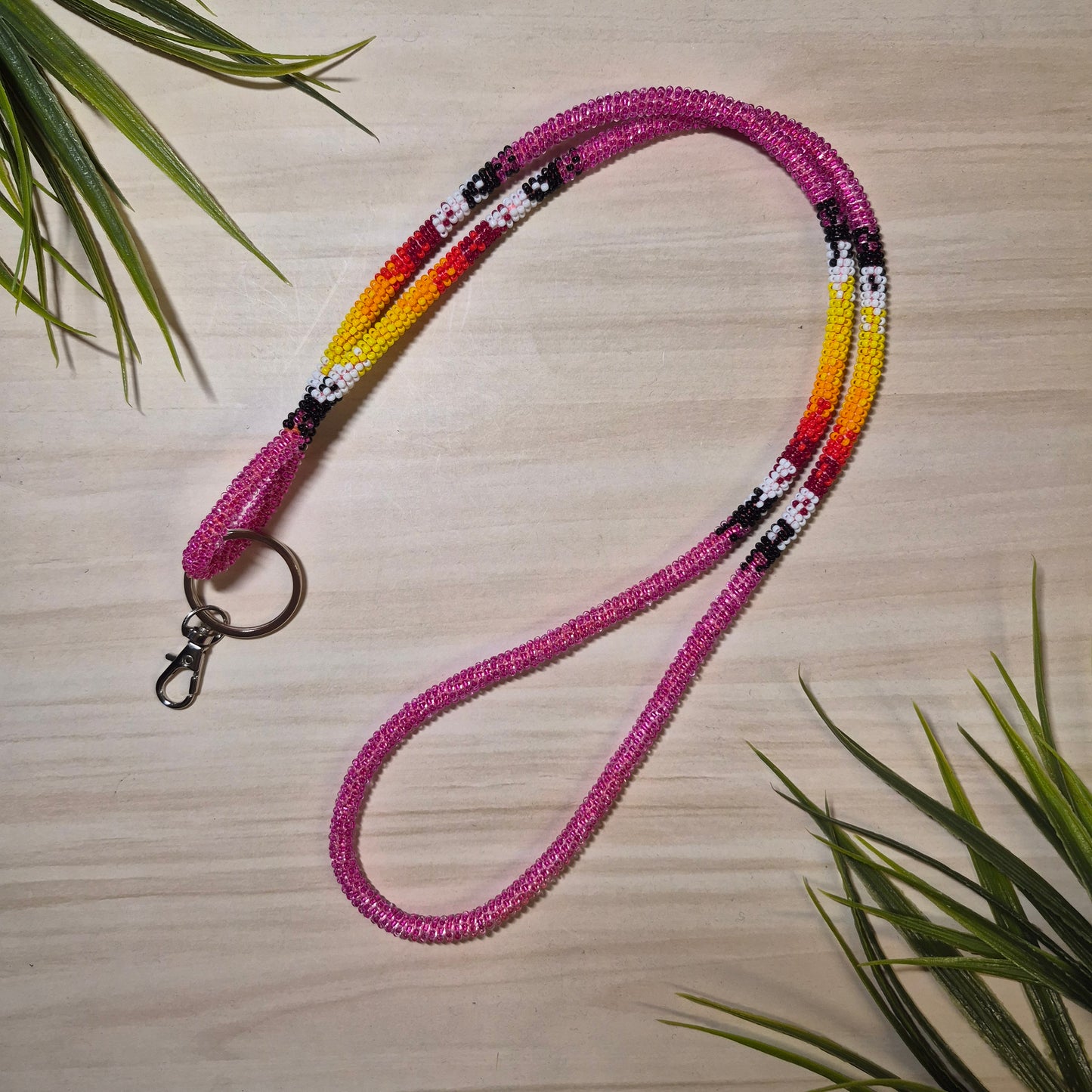 Lanière longue perlée - Gail Chamberlain