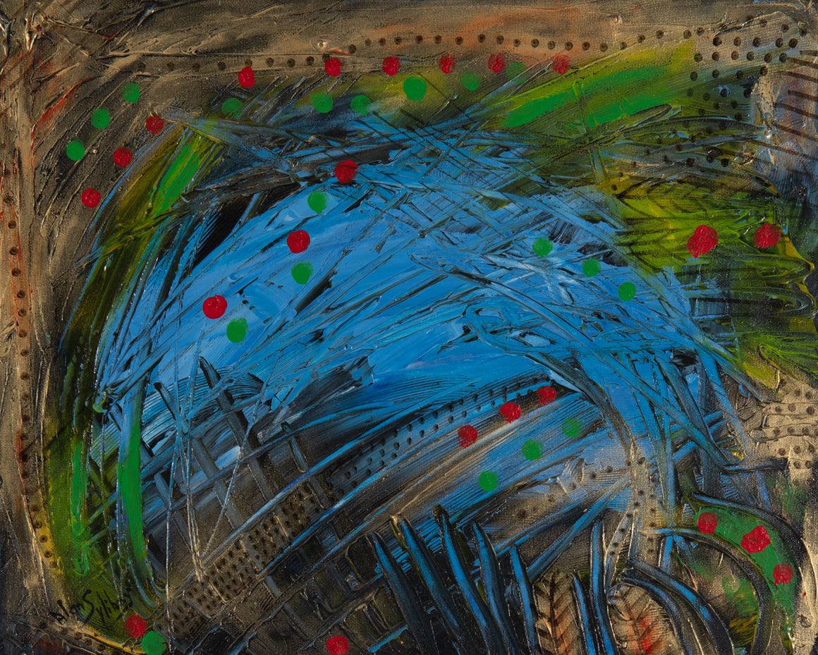 Alan Syliboy - Blue bonfire