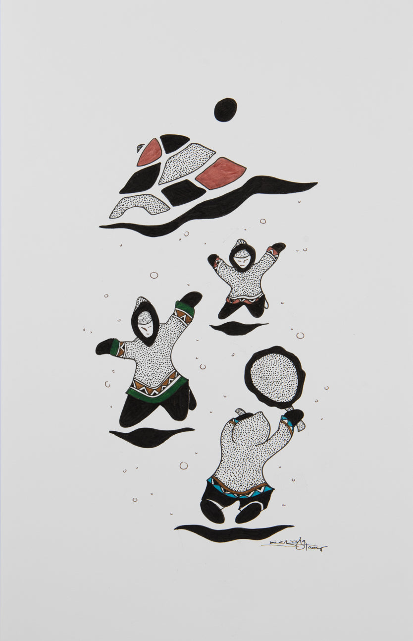 Ulaayu Pilurtuut - Drum & Inukshuk