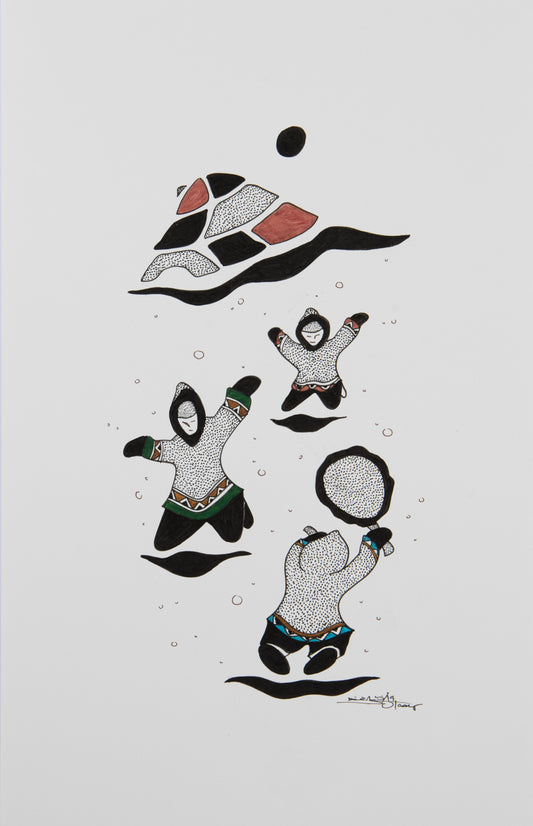 Ulaayu Pilurtuut - Drum & Inukshuk