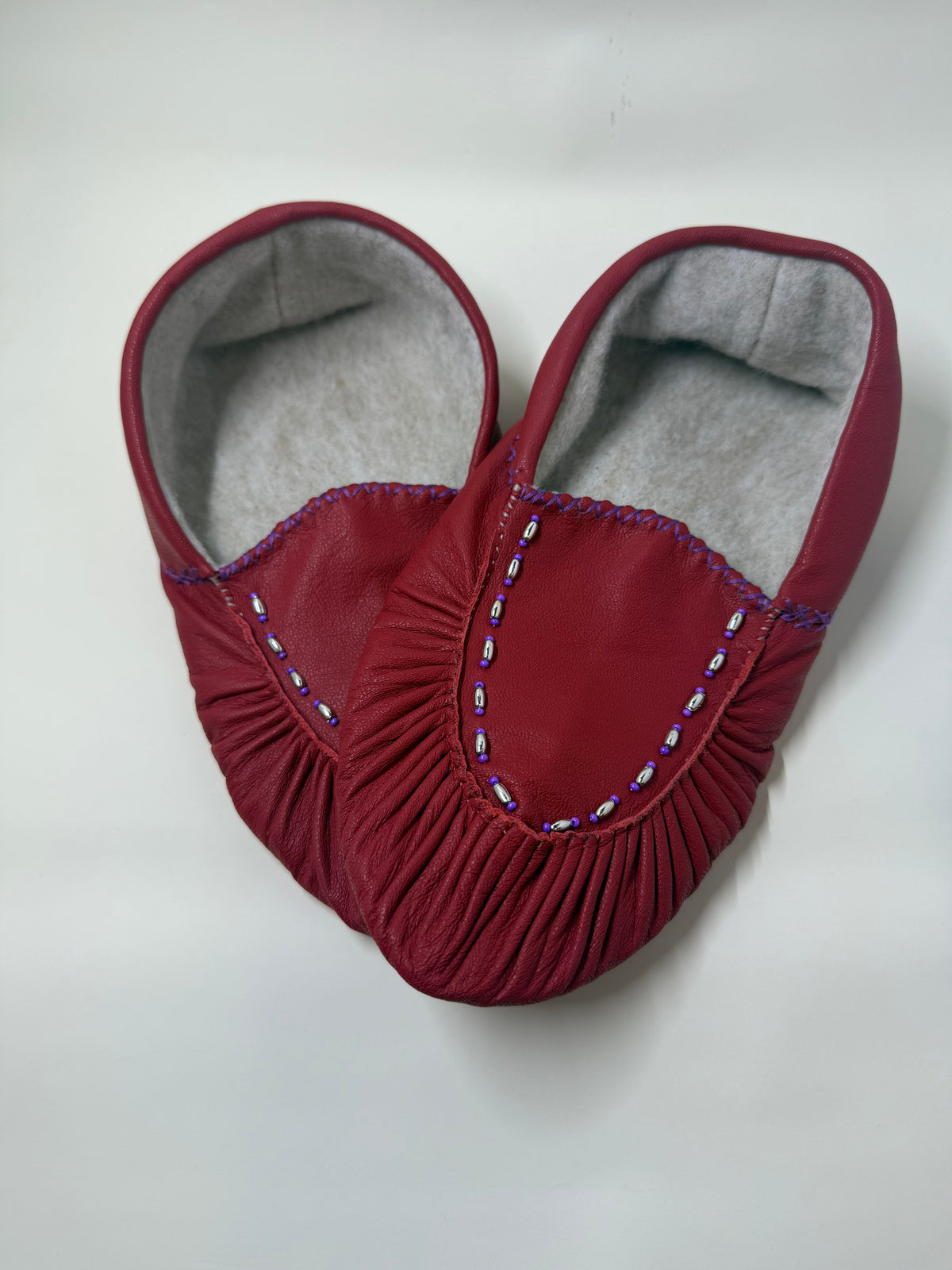 Mocassins rouges - Anita Lalo - 6,5 femme