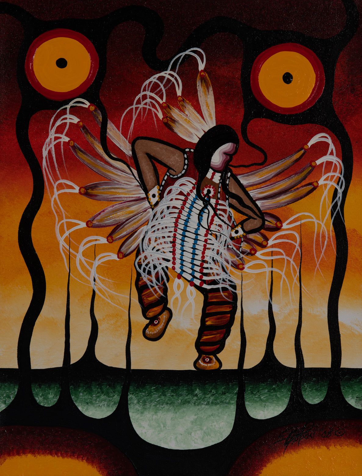 Frank Polson - Circle dancer