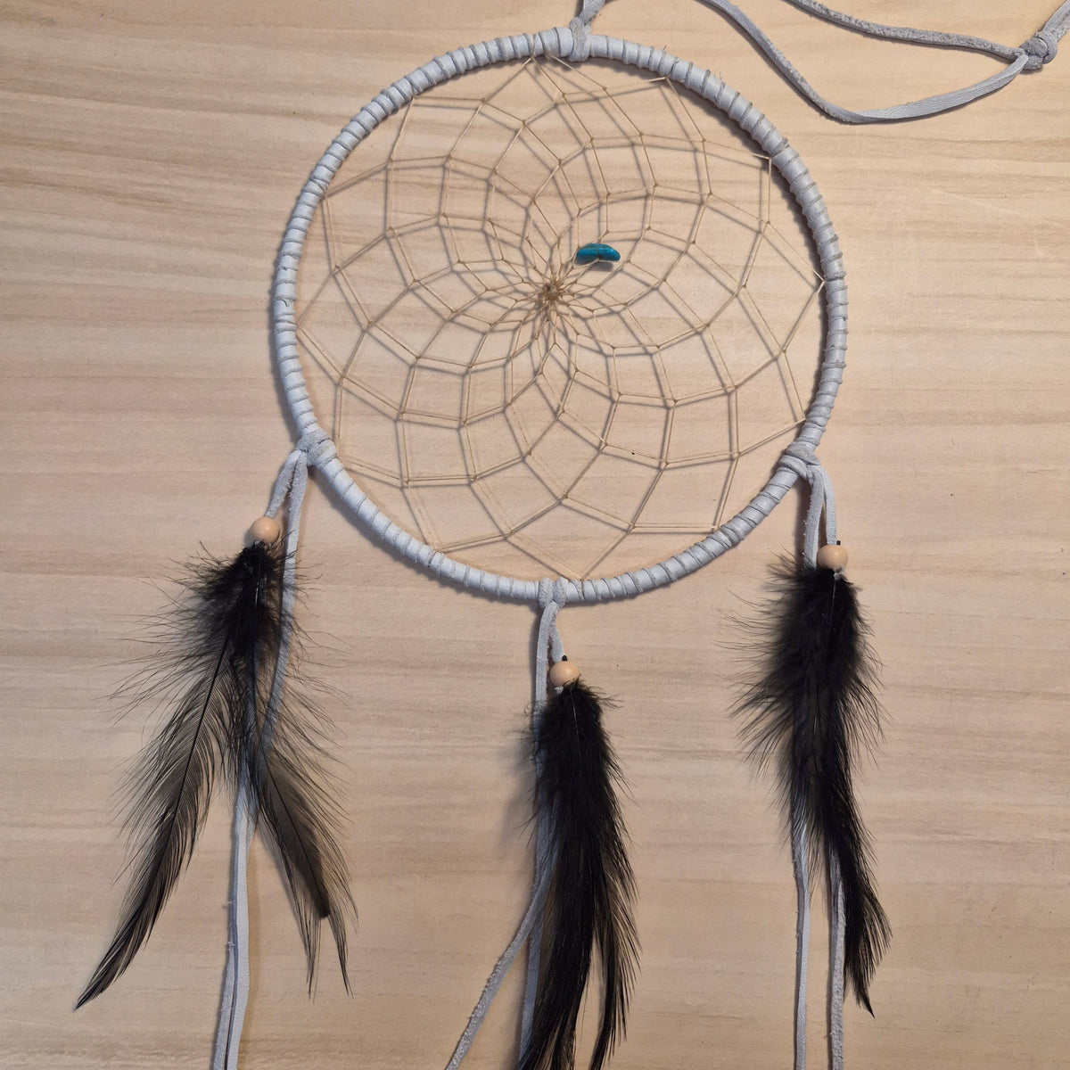 6 inch white dream catcher