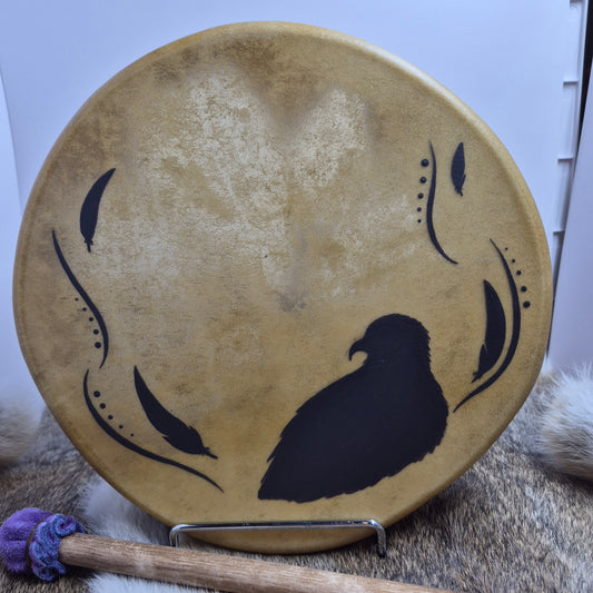 Tambour peint - Félicia V. Dubé