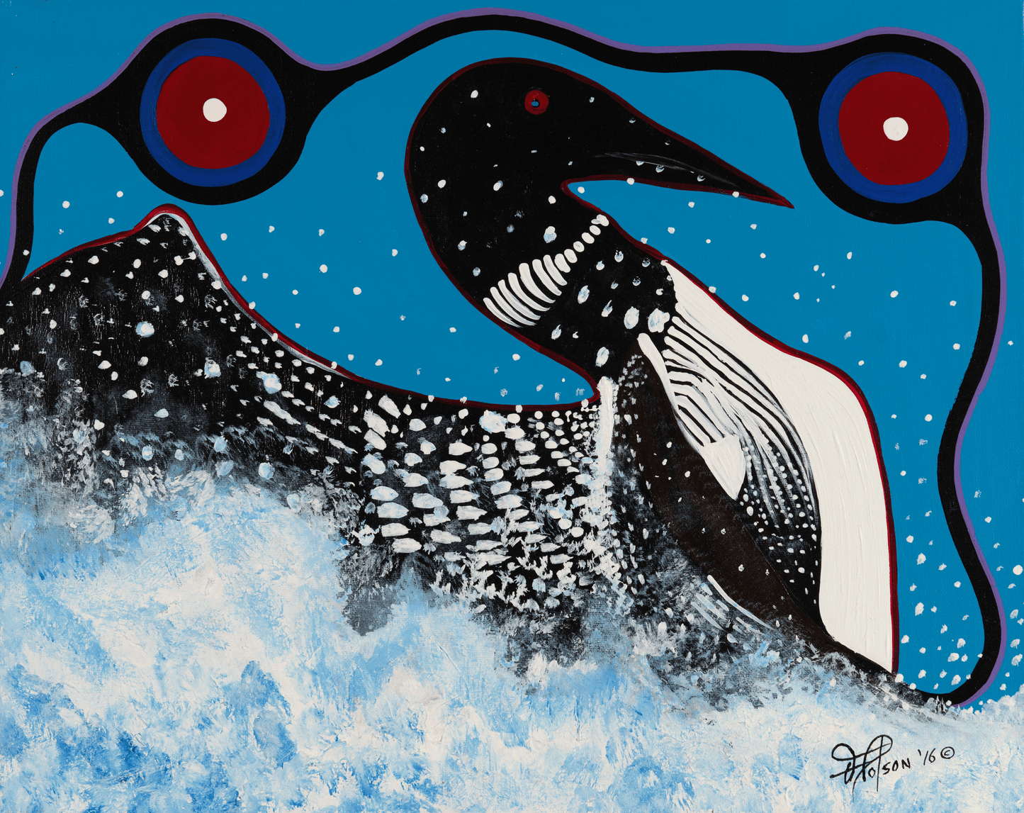 Frank Polson - Loon dancer