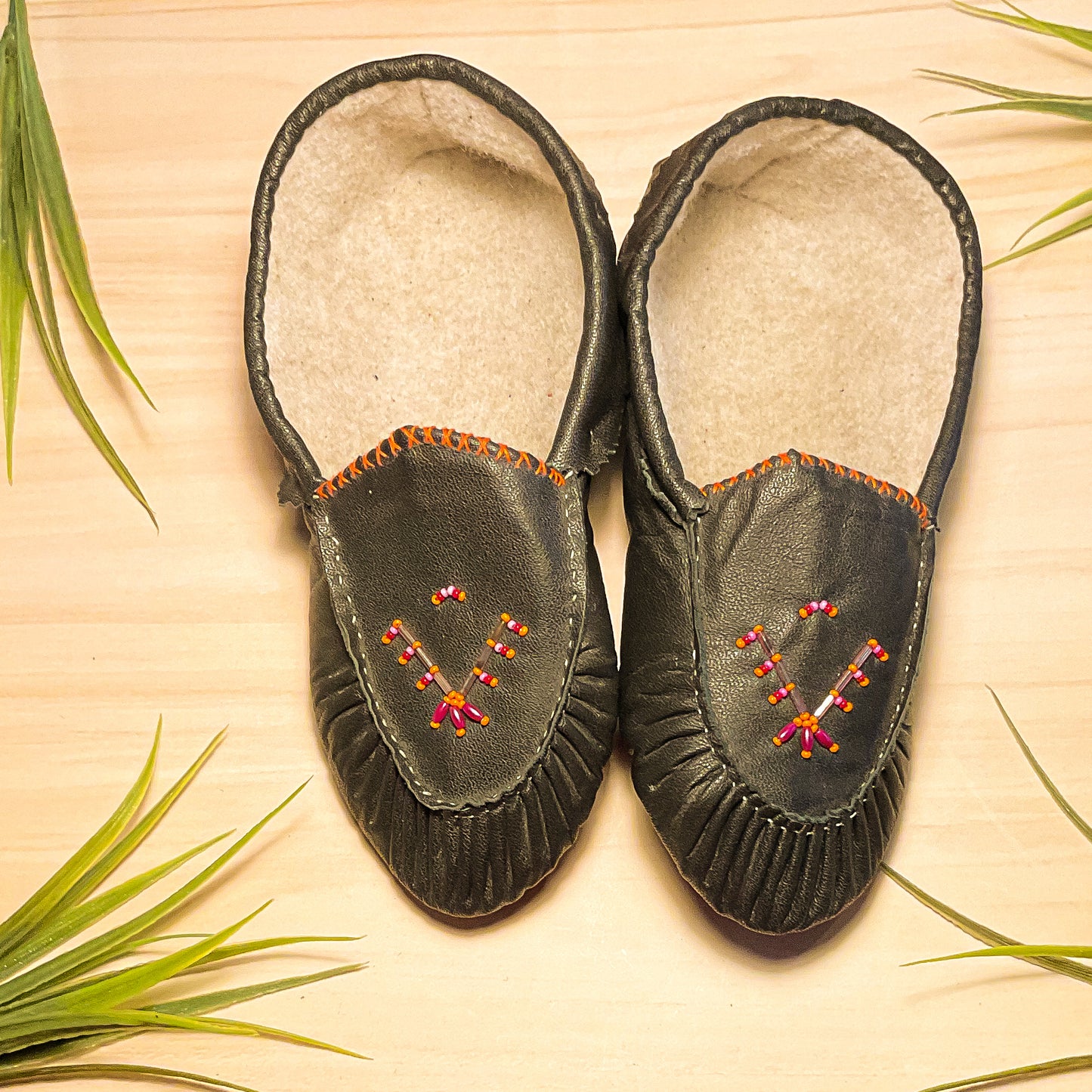 Mocassins noirs - Pauline St-Onge