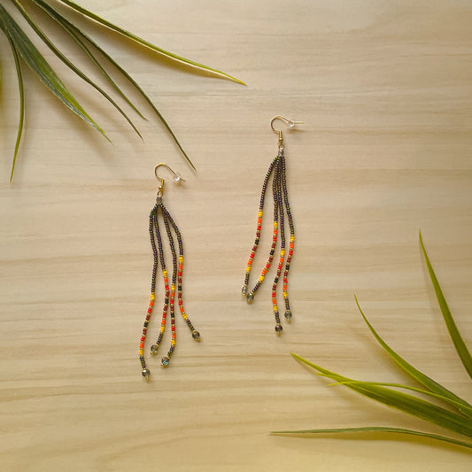 Boucles d'oreilles en franges - Charlotte Petiquay