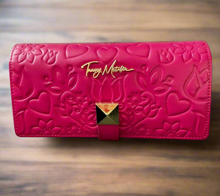 Portefeuille - Tracey Metallic