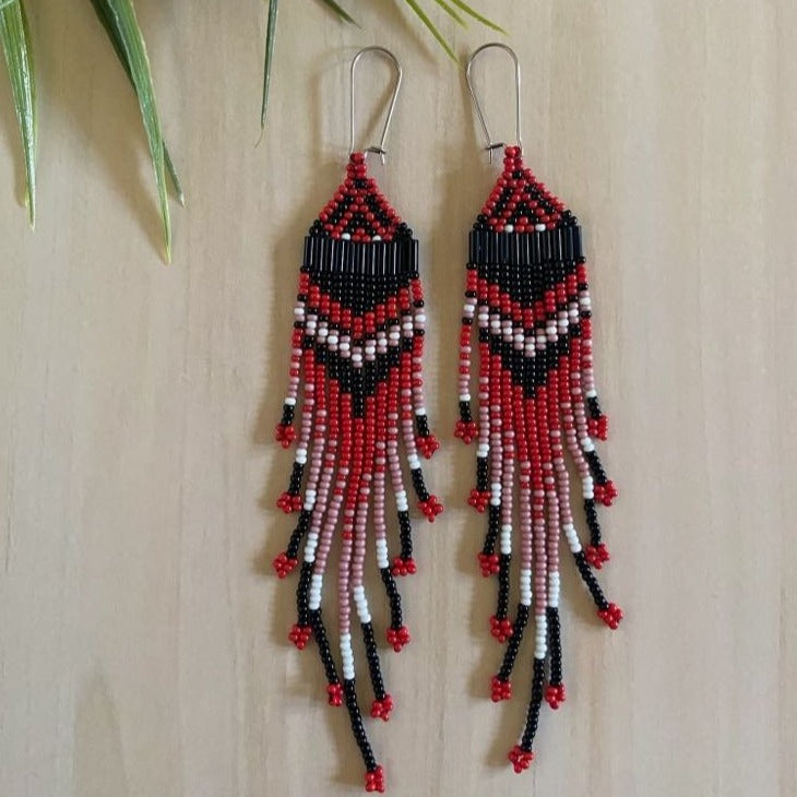 Tapisheun (Boucles d'oreilles) - Laura Pinette Audette