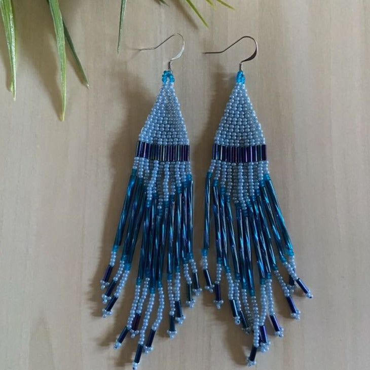 Tapisheun (Boucles d'oreilles) - Laura Pinette Audette