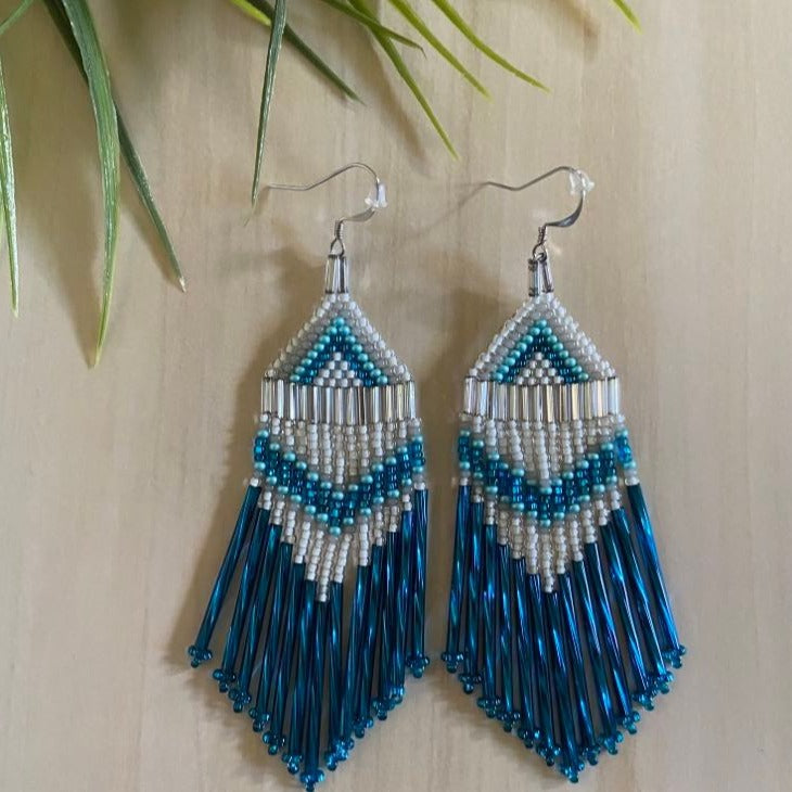 Tapisheun (Boucles d'oreilles) - Laura Pinette Audette