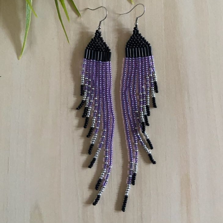 Tapisheun (Boucles d'oreilles) - Laura Pinette Audette