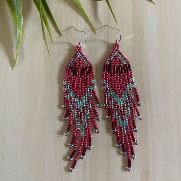 Tapisheun (Boucles d'oreilles) - Laura Pinette Audette