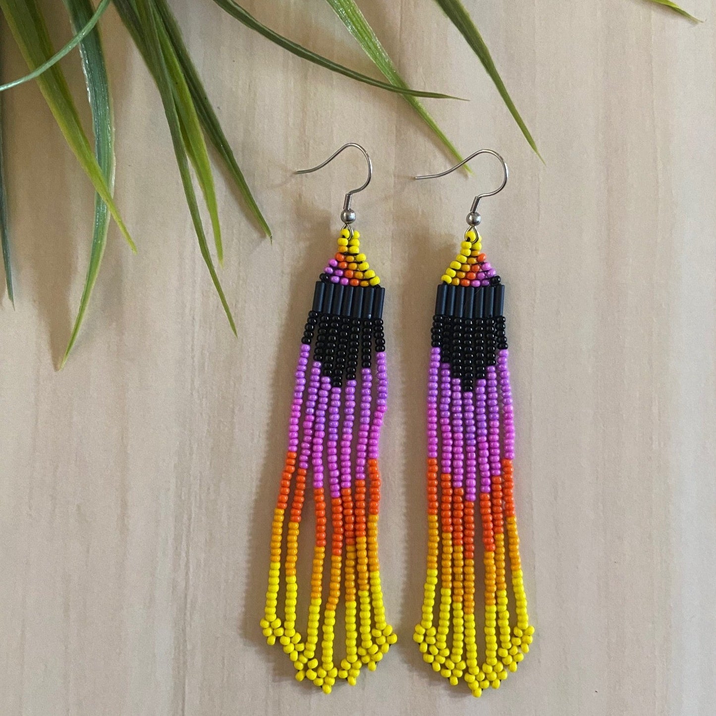 Tapisheun (Boucles d'oreilles) - Laura Pinette Audette