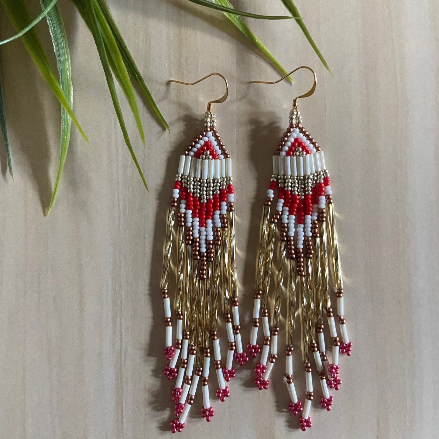 Tapisheun (Boucles d'oreilles) - Laura Pinette Audette