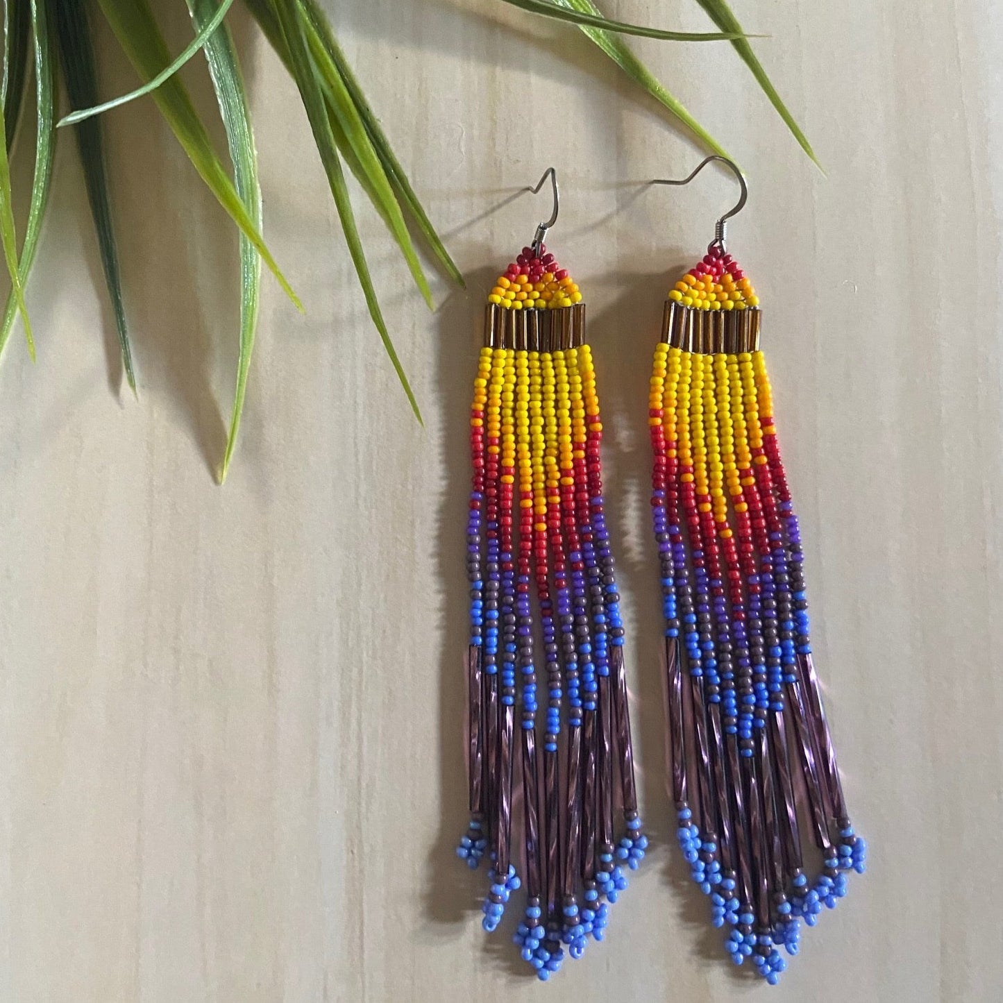 Tapisheun (Boucles d'oreilles) - Laura Pinette Audette