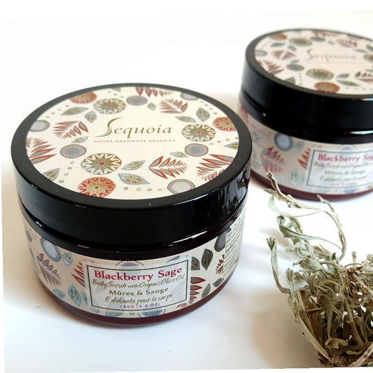 Sequoia - Mulberry and Sage body scrub