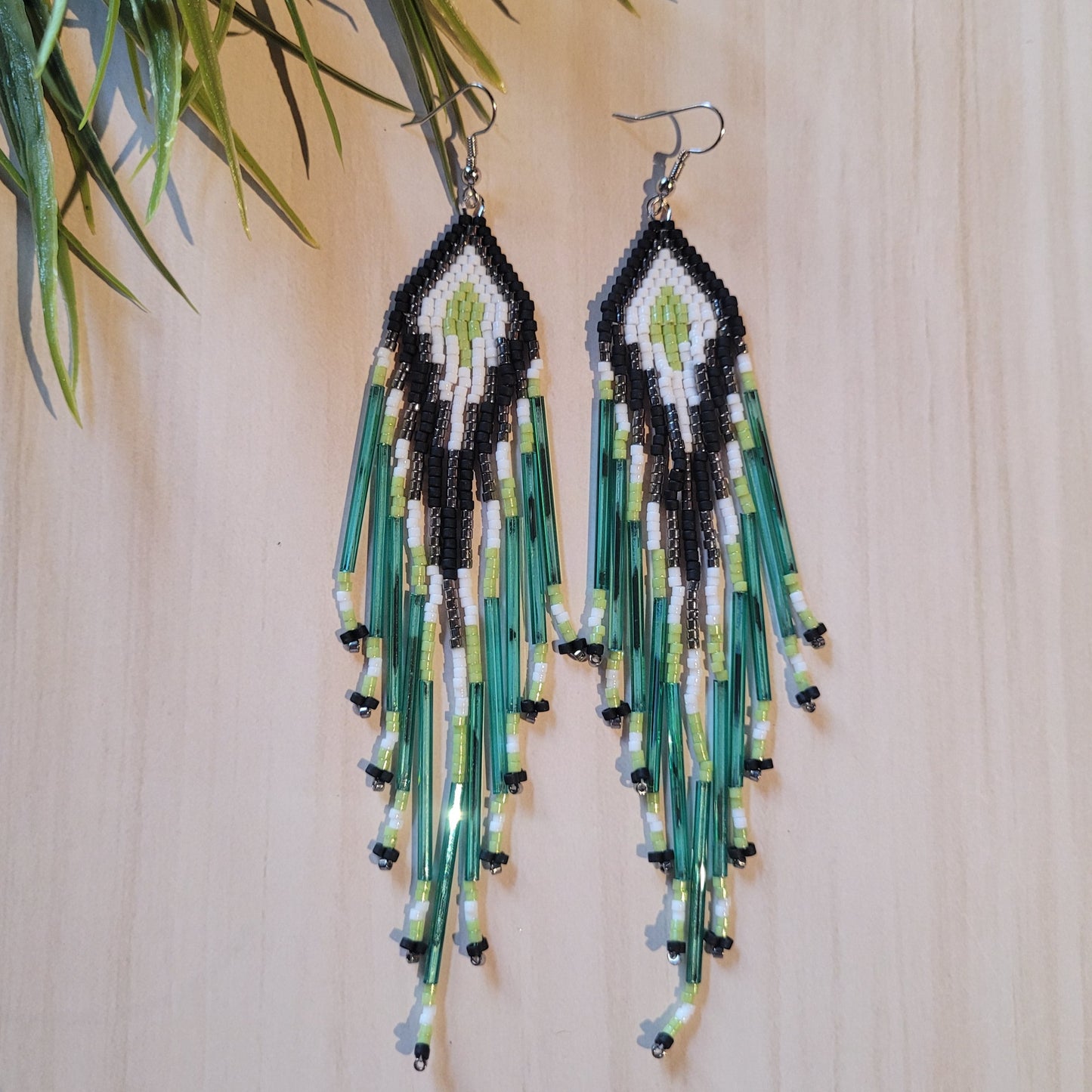 Beaded earrings