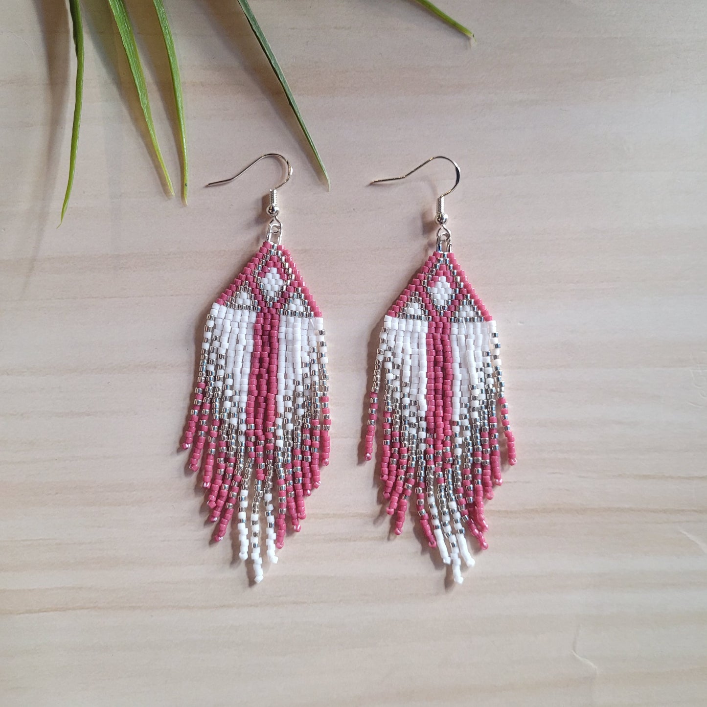 Boucles d'oreilles en franges - Catherine L'Abbée