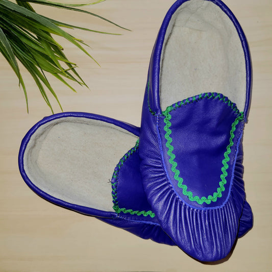 Mocassins indigo- Anita Lalo