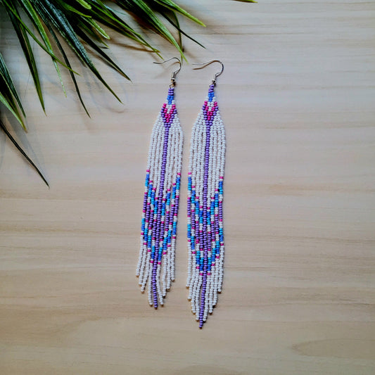 Boucles d'oreilles en frange - Mélanie Longchap