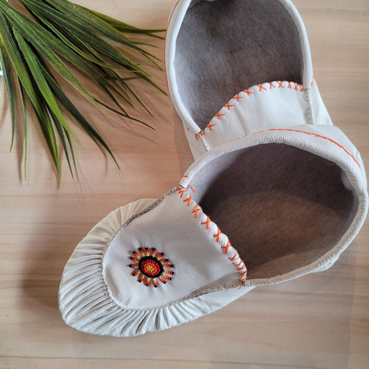 Mocassins blancs - Anita Lalo