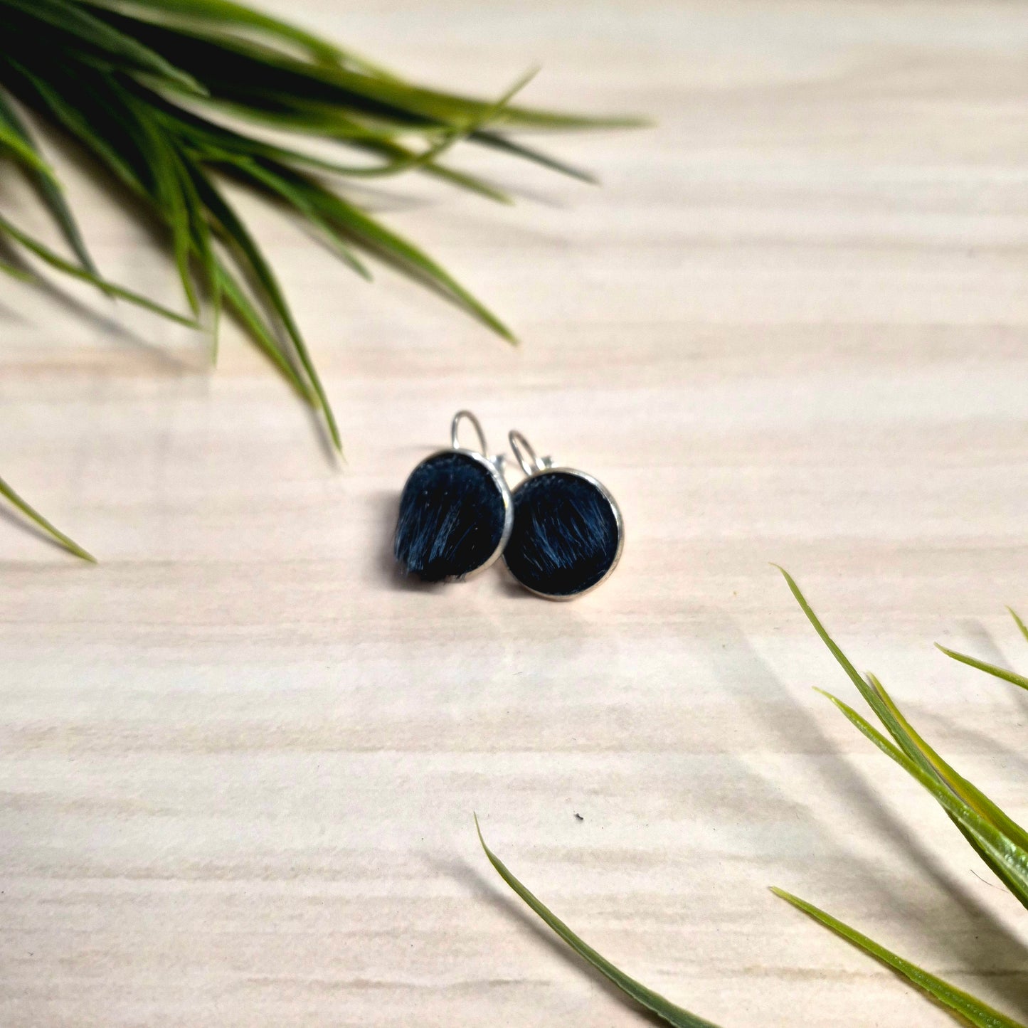 Boucles d'oreilles boutons - Pacha's project