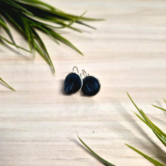 Boucles d'oreilles boutons - Pacha's project