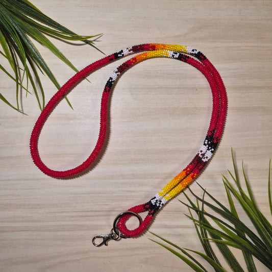 Lanière longue perlée - Gail Chamberlain