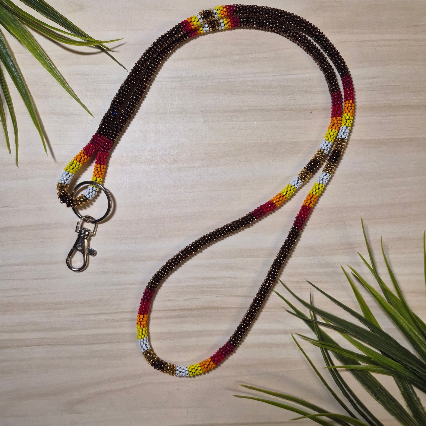 Lanière longue perlée - Gail Chamberlain