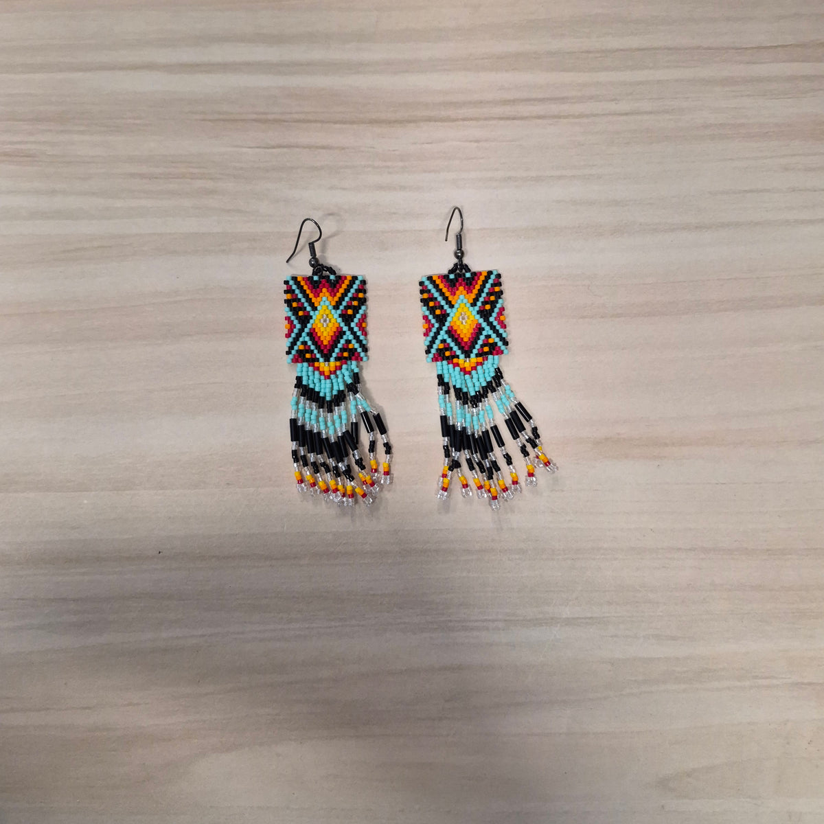 Boucles d'oreilles perlées