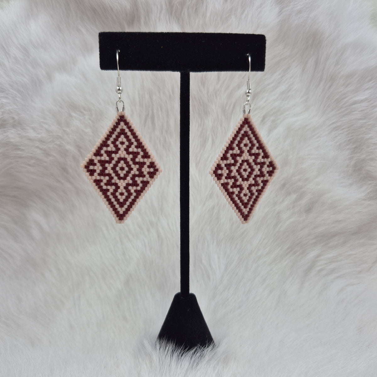 Boucles d'oreilles losange - Charlotte Petiquay