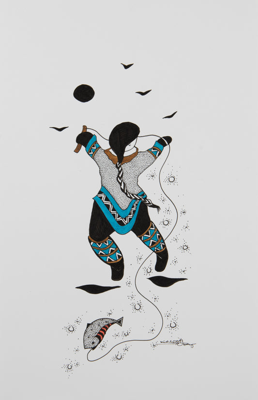Ulaayu Pilurtuut - Femme et poissons