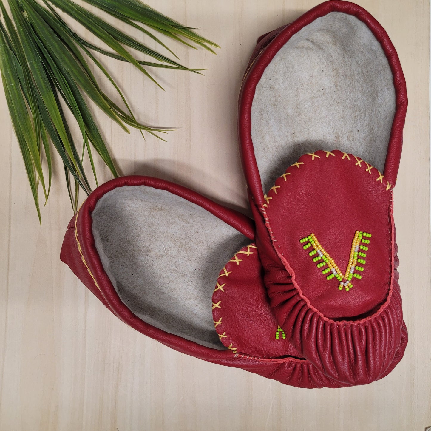 Mocassins rouges - Anita Lalo