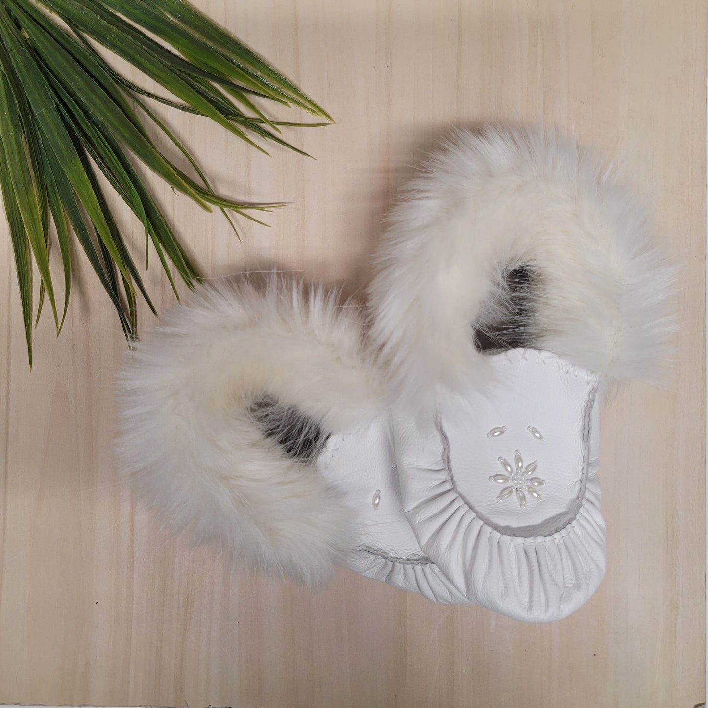 Mocassins blancs pour enfants - Anita Lalo