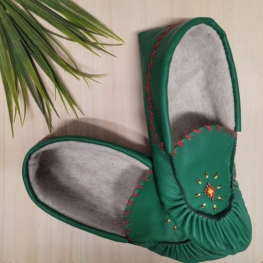 Mocassins verts - Anita Lalo