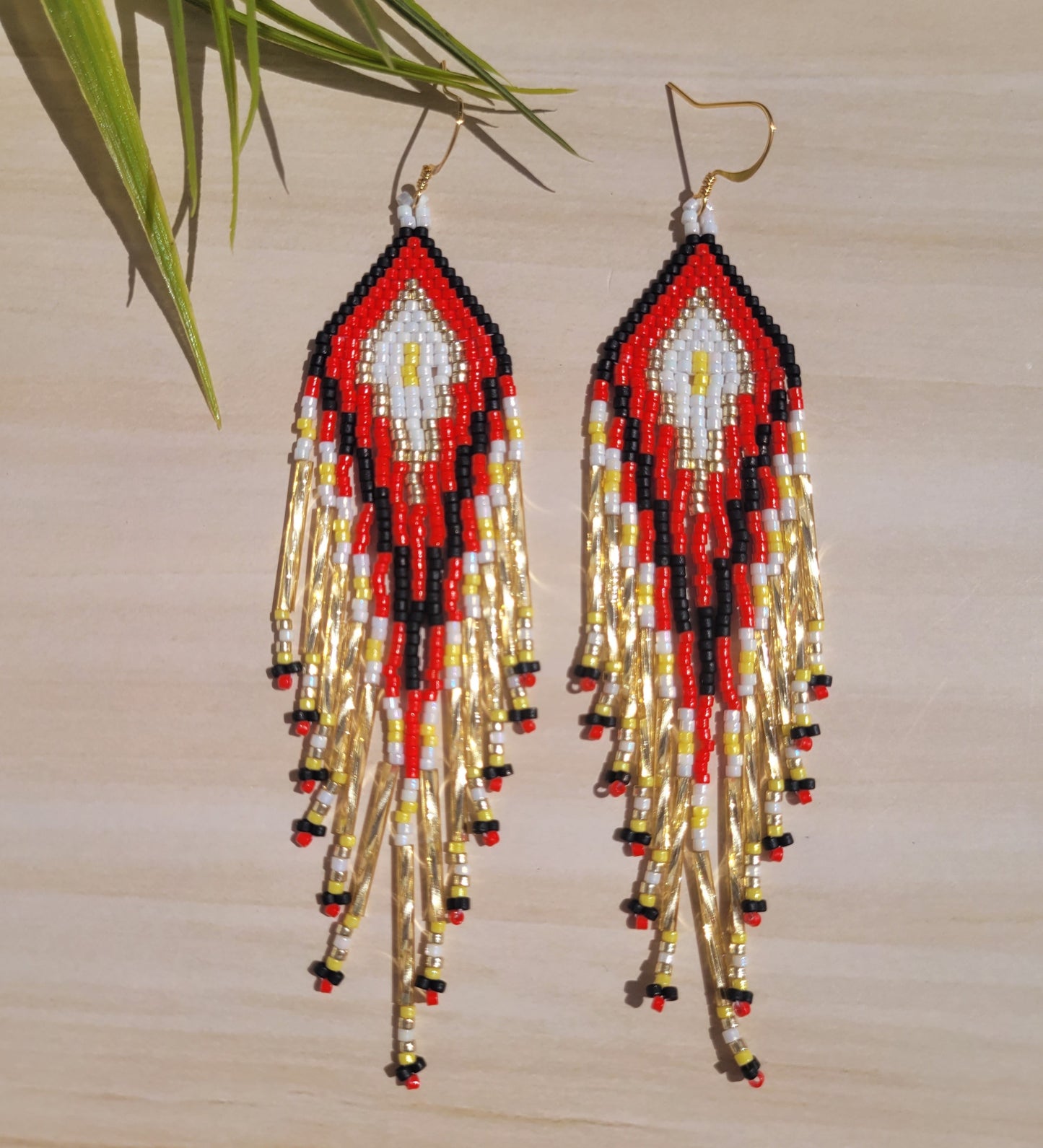 Beaded earrings