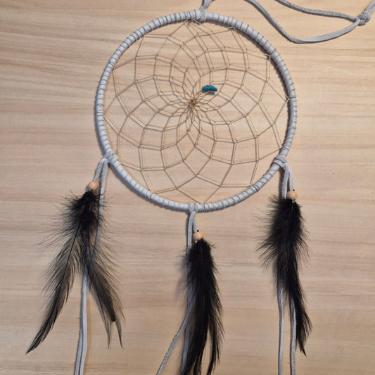 6 inch white dream catcher