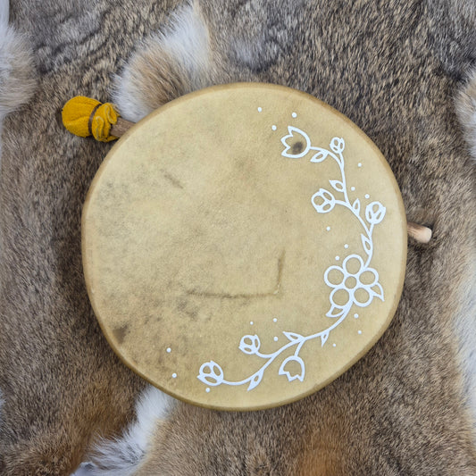 Tambour peint - Félicia V. Dubé