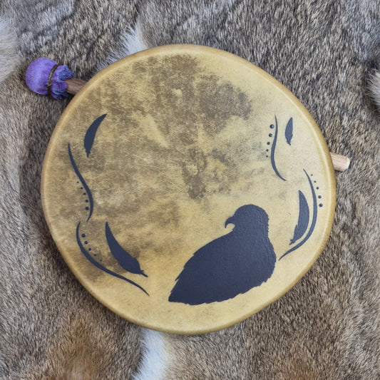 Tambour peint - Félicia V. Dubé