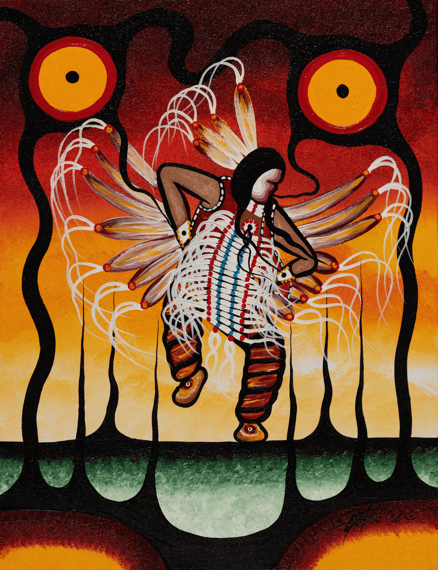 Frank Polson - Circle dancer