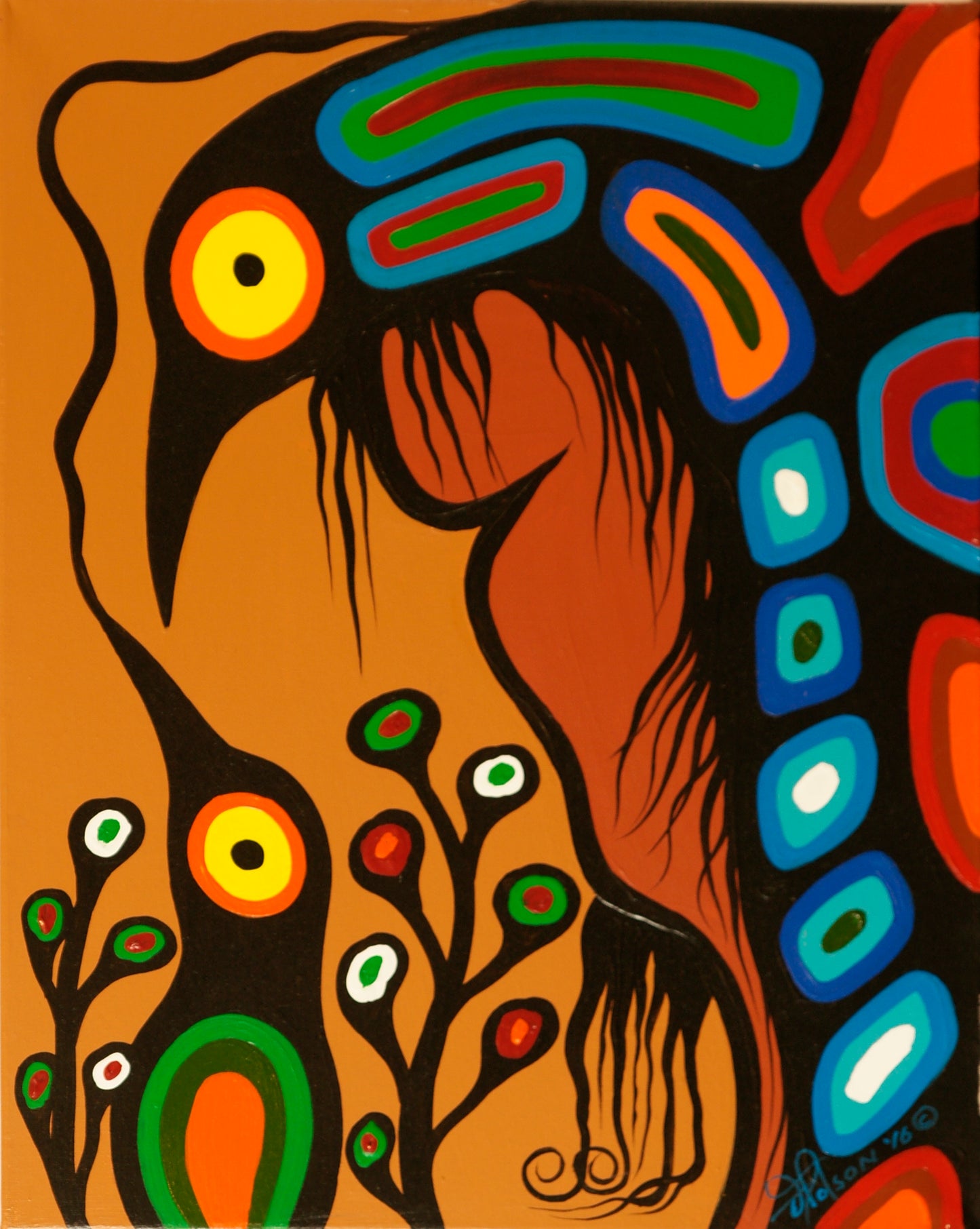 Imprimé "The bird" - Frank Polson